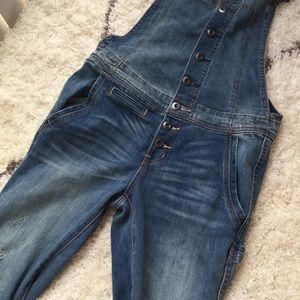 Free People Jeans - Free People Button Front Overalls *NEW* Free People Jeans - Free People Button Front Overalls *NEW*