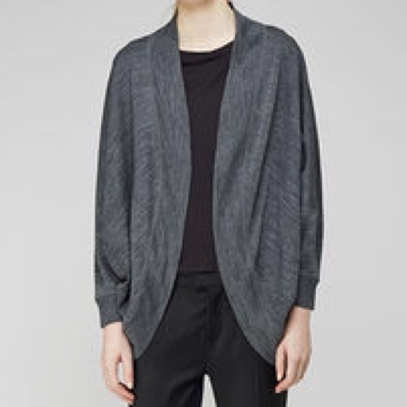 Grey Express Cocoon Cardigan