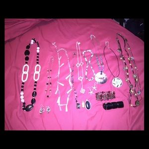 Mixed fun and funky jewelry