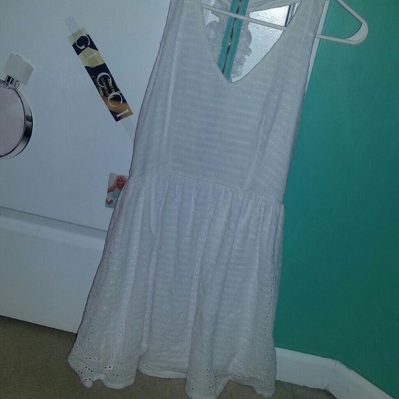 white dress