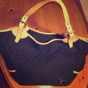Dooney & Bourke Black Signature Tote