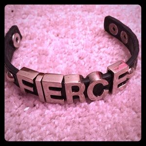 "FIERCE" bracelet