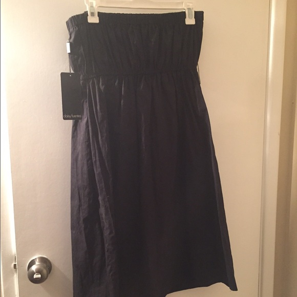 Strapless dress