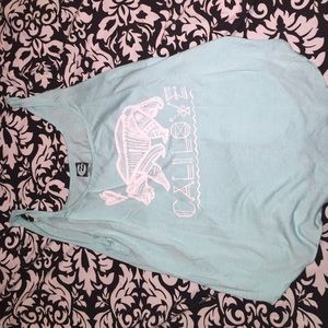 Mint blue tanktop