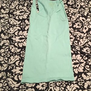 Mint blue tank
