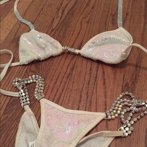 White competition suit!