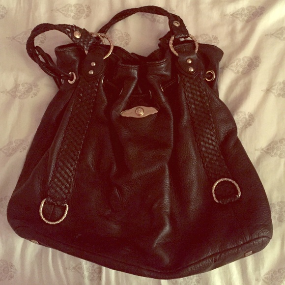black handbag