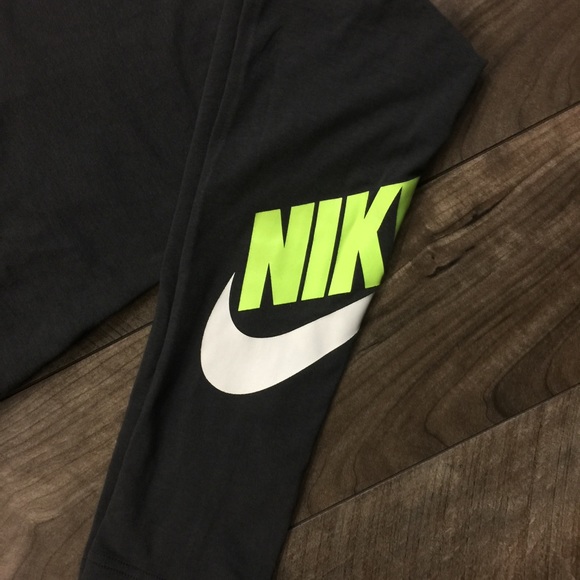 SOLD! Grey Nike logo leggings