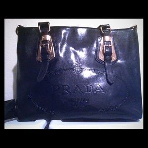 Genuine Leather Handbag Inspirade by PRADA