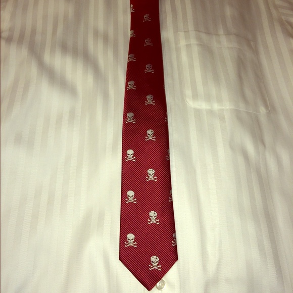 Men's Tie Skull and Bones
