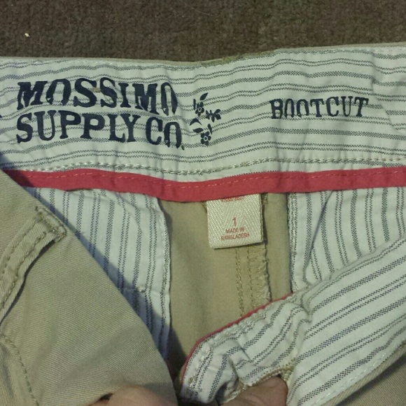 Mossimo Supply Co khaki pants