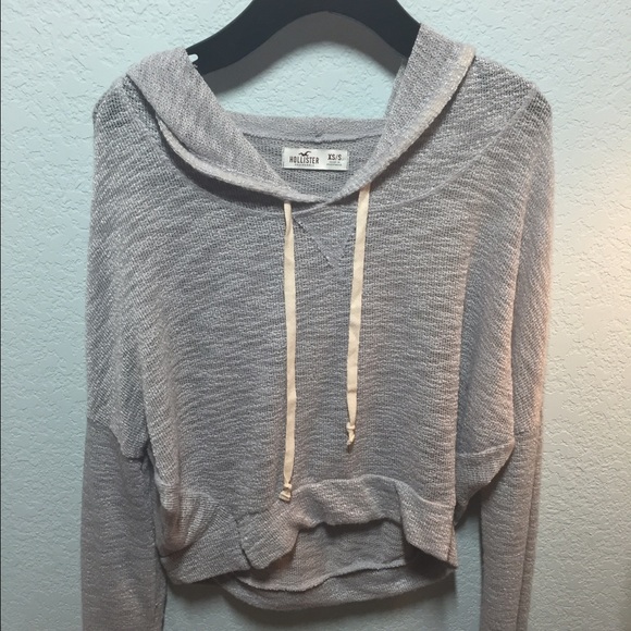 Hollister Grey Knit Sweater
