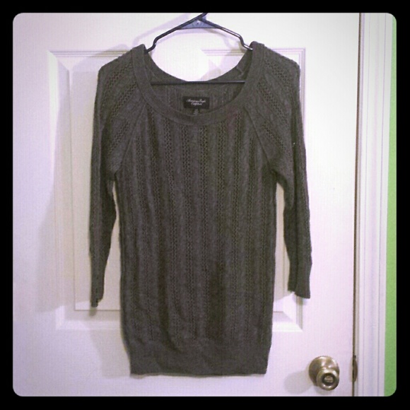 Dark Gray American Eagle Sweater