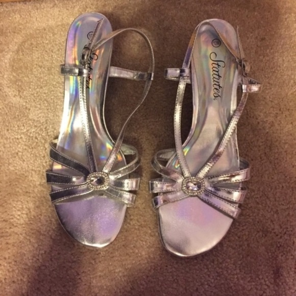 Sliver High Heel Shoes