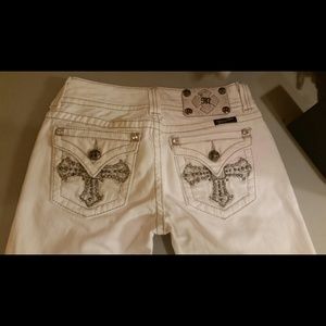 White Miss Me jeans