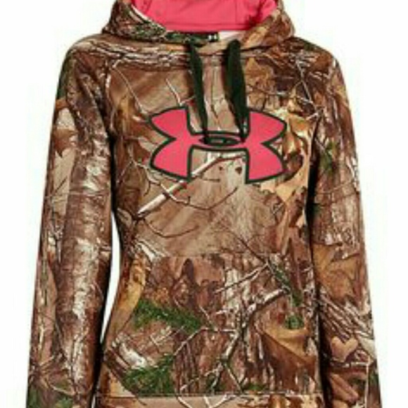 Under Armour Sweaters - Camouflage Under Armour sweatshirt... worn 3 times