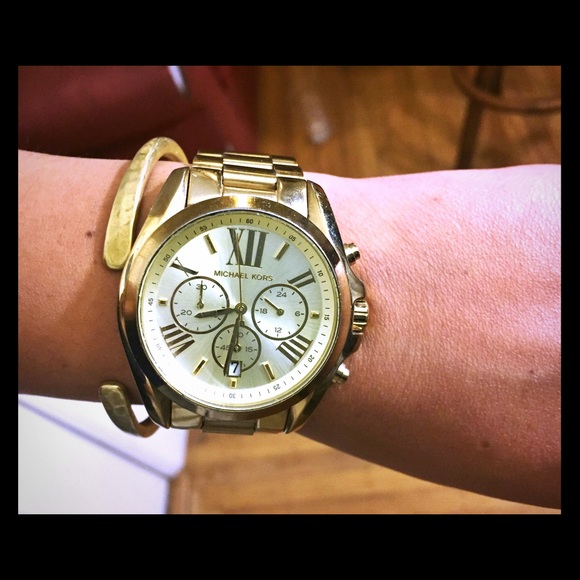 Michael Kors Gold Bradshaw Watch