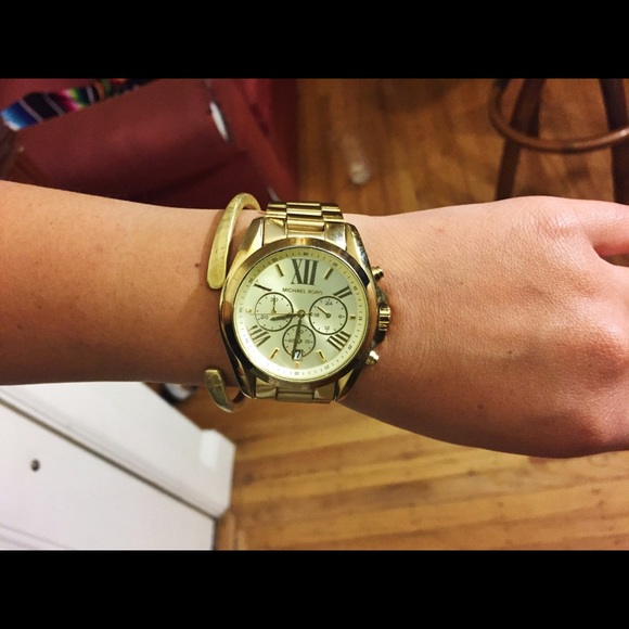 Michael Kors Gold Bradshaw Watch