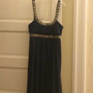 Blue dress with sparkles