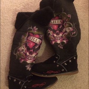 Ed hardy ugh boots!