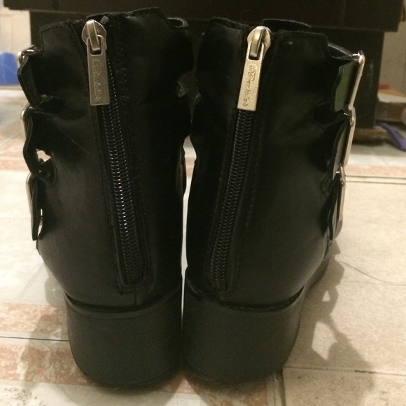 Black gladiator shoes - Picture 3 of 4