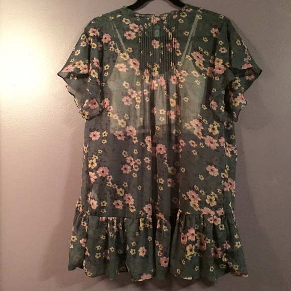 Floral Sheer Kimono - Picture 2 of 3