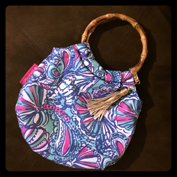 Lilly Pulitzer for target MY Fans wristlet handbag