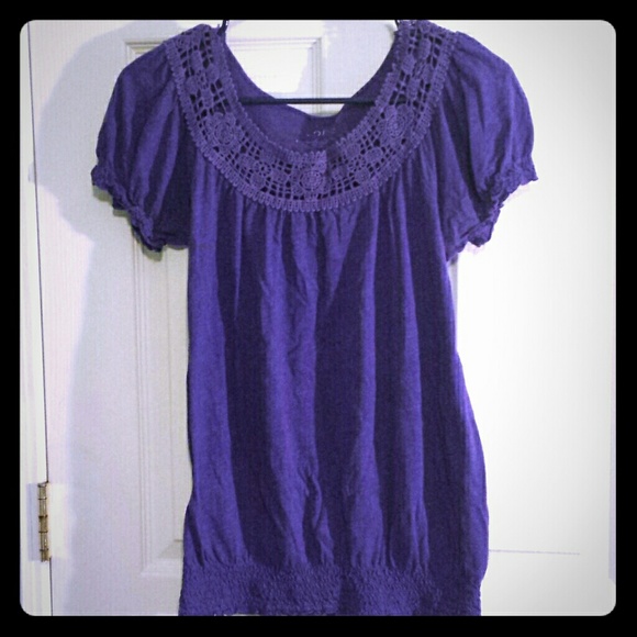 Purple Summer top