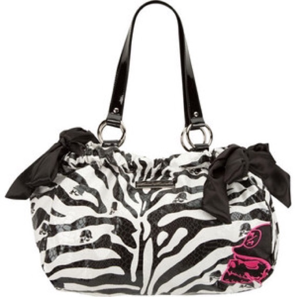 Metal Mulisha Zebra Purse