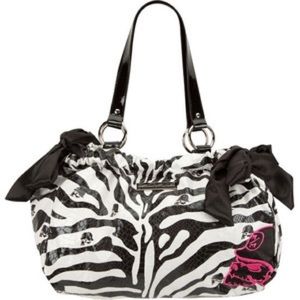 Metal Mulisha Zebra Purse