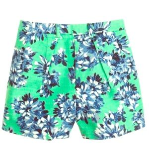 J Crew floral print shorts