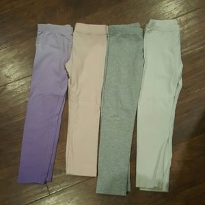 Set of Girls 4t leggings