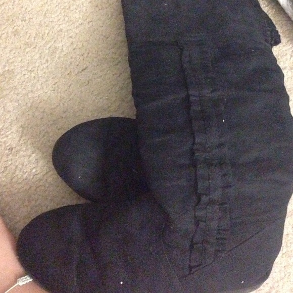 black suede boots - Picture 2 of 4