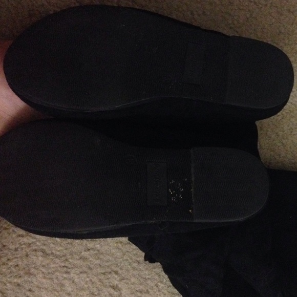 black suede boots - Picture 3 of 4