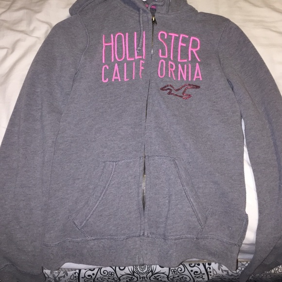 Hollister Zip up Sweater