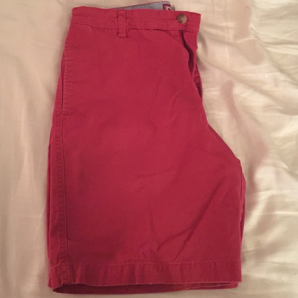 Chaps red mens shorts.