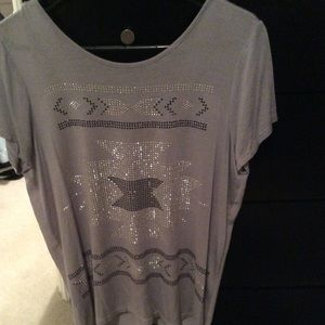 Bling Indian pattern top