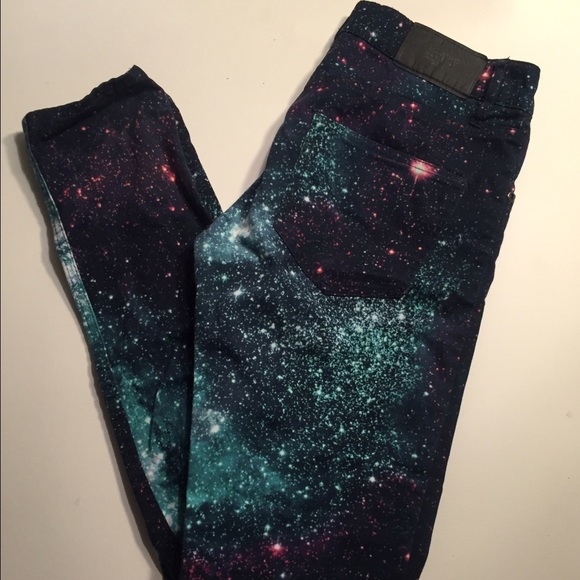 H&M divided galaxy pants