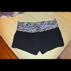 PINK yoga shorts