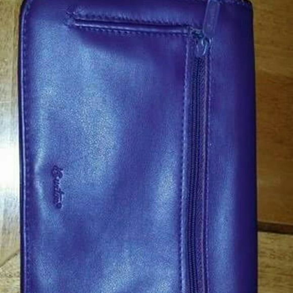 Buxton large purple wallet - Picture 2 of 4