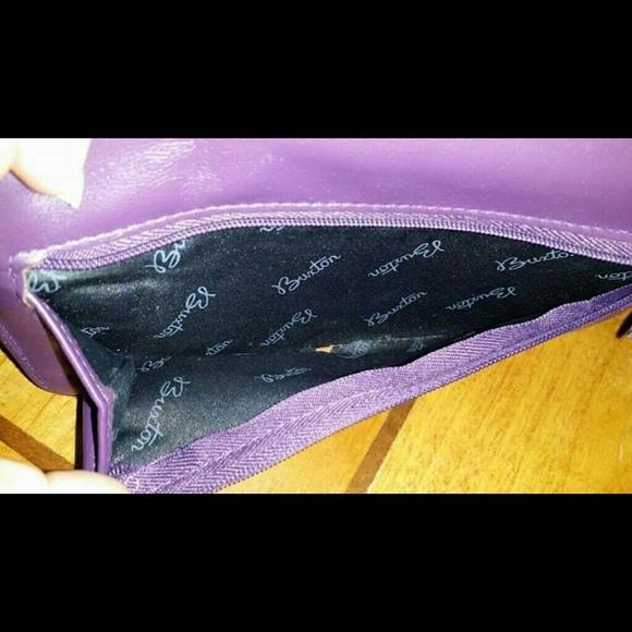 Buxton large purple wallet - Picture 4 of 4