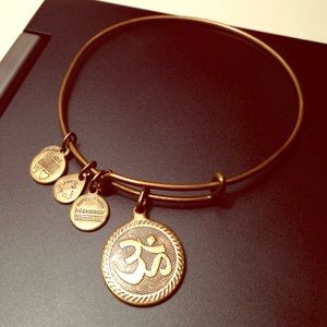 OM Alex and Ani bracelet