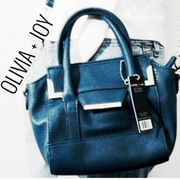 Olivia + Joy Teal Blue Gladys Bag