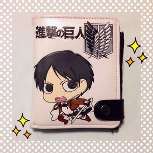 Attack on Titan Anime Eren Wallet