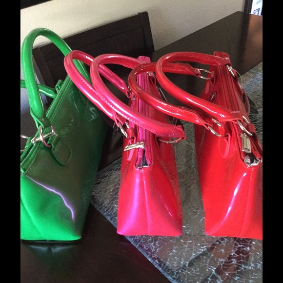 Wine Clutch Purse Candy Fusia