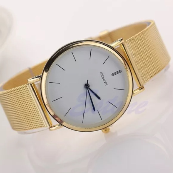 Gold Geneve watch