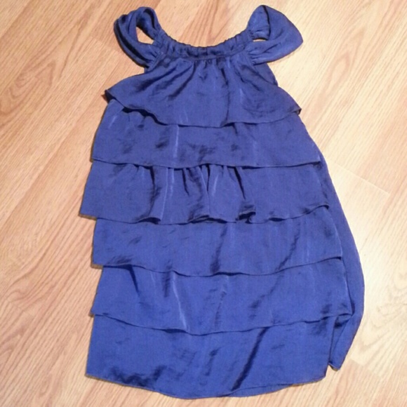 Silk ruffled tank