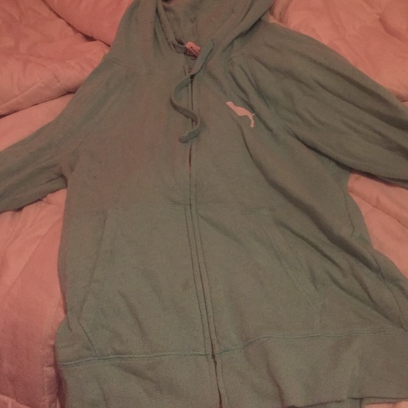 Victoria's Secret Pink Teal Jacket