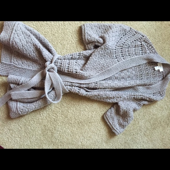 Never worn loft grey cardigan