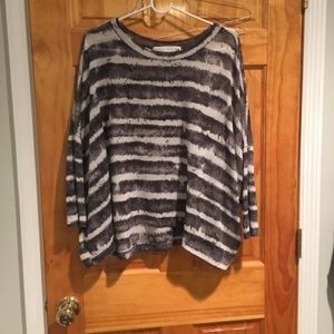 Vintage Havana flowy mesh shirt